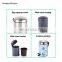 Houseware Household 3L 5L stainless steel metal trash bins with pedal