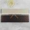 2016 Wholesale Beige Brown Pocket Latest Wedding Card Designs