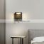 Morden hotel bedroom bed headboard light recessed mounted Adjustable bedside reading COB Led Wall Light