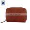 Wholesale Supplier Selling Poly Drill Lining Material Genuine Leather Vintage Style Zipper Wallet at Low Market Price