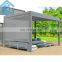 Home Garden Sunproof Aluminum Louvres Roof With Motorised Side Screen Aluminum Pergola