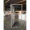Cheap PVC door for mobile house upvc bathroom plastic The installation fit is high single casement door