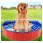 Lightweight Durable Base Custom Logo Plastic Pet Bath Water Portable 160cm Paddling Foldable Dog Pool