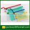 clear pvc gridding zipper document bag