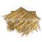 Bleached Ecofriendly Long Lifespan Synthetic Eaves Thatch Roof Tile With Great Price