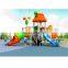 Children plastic amusement park commercial outdoor playground equipment