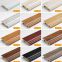 Waterproof PVC skirting line engineering buckle footing line with Yin and Yang Angle black and white gray corner line home baseboard