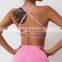 Wholesale Backless Crop Sports Bra Women Nylon Spandex Sexy Sling Straps Yoga Quick Dry Tops