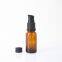 Pump spray bottles volume 5-100ml empty glass spray bottles black pump spray cap