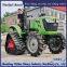 Retrofitting agricultural tractors with anti sinking semi chain rails for stable and reliable operation in muddy deserts