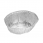 Extra Deep 2350ml Oval Foil Tray Disposable Food Container for Cooking Grilling and Storage