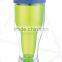 BPA Free plastic double wall freezer beer mug