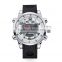 MIDDLELAND 2015 high quality Men's Wristwatches design japan movement alloy case PU band fashion men's watch M-8017