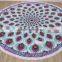 Hippie Mandala Beach Throw Round Yoga Mat