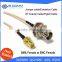 Customized RF connector SMA SMB MCX MMCX to BNC TNC FME UHF PL259 SO239 N F CRC9 TS9 MS156 Pigtail Cable