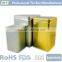 Square tea tin box