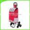 stair shopping cart foldable trolley luggage cart metal shopping bag with wheel                        
                                                                                Supplier's Choice