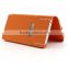 New 2500mAh power bank backup battery PU leather charger case for 5.5 inch mobile phone