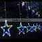 Star curtain lights LED Christmas Lights Party Wedding Led Night Lighting