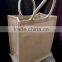 SH003MX Wholesale New Designed Jute Reusable large Shopping Bag Foldable Promotion Bag