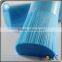 Different blue colours PP plastic bristle made from virgin raw material complying with SGS safety regulations                        
                                                                                Supplier's Choice
