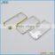 electroplating transparent pc back cover case for iPhone 6 6s