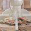 Home used European vintage white marble dining table set with 4 chairs