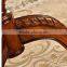 Foshan good price solid wooden coffee table three legs round tea table furniture