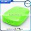 Hot selling new arrival shell portable power bank 6600mAh with LED flashlight