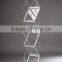 acrylic slat wall magazine rack