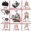 Sunmeta sublimation 6 in 1 combo heat press machine