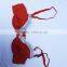 China Bra Factory Red Color no Pad Women Bralette With Lace