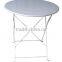 2016 new steel frame dinner table used outdoor