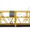 Auminum stage platform LTD63 hoist with safety lock 6m working platform Rope Suspended Platform