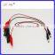 Alligator clip cable, battery clip cable,crocodile clip cable