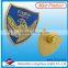 Personalized double color plated metal security badge