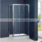 Aluminum Frame Folding Tempered Glass Shower Cubicle(KT4001)