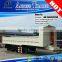 Qingdao best supplier cargo transporting ending self unloading rear dumper 3 axles tipper trailer for sale