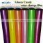 New arrival colorful high stretchable Candy glossy color change vinyl film