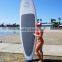 Cheaper white painting SURFING sup stand up paddle boards with paddle