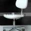 adjustable leather lab stool chair