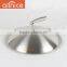 AllNICE Bonded-metal construction heat-responsive Tri-Ply #304 Stainless-Steel Fry Pan and an improved ergonomic handle ensures
