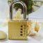 Produce High Quality 3 digits combination brass lock