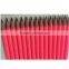 Wood Free Bright Pink Fluorescent paint HB Plastic Pencil with Eraser Topper