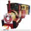 Christmas carnival games electrical trackless mall trains for kids and adult