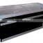 hotel large capacity chest deep freezer curve glass open