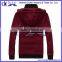 Men's knitted jacket with hood, men's jacket with inner placket, men's fleece jacket