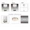 UL Listed USA Best Selling Hotel Light With Electrical Power Outlets And USB Port H30312