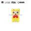 Fashion cartoon 3d silicone tpu phone case silicone mobile phone case/custom silicone phone case