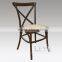 resin crossback chair for outdoor